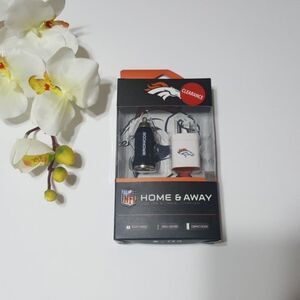 Broncos Home-and-Away Usb Car And Travel Charger